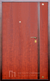 Двухстворчатая дверь с ламинатом №1